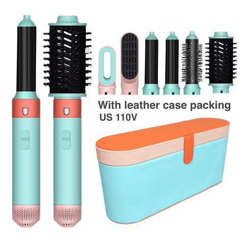 6 in 1 Hair Styler Hot Air Brush Curling Dryer